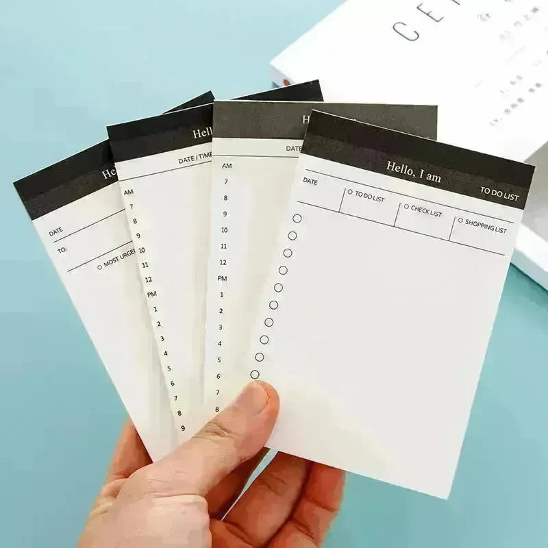 Portable Notepad Schedule Daily Planner - EX-STOCK CANADA
