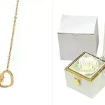 Rotating Soap Flower Rose Gift Box Creative Rotating Rose Jewelry Packaging Box Valentine's Day Gift For Women - EX-STOCK CANADA