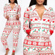 Hooded Nightwear for women Christmas Pajamas set - EX-STOCK Canada