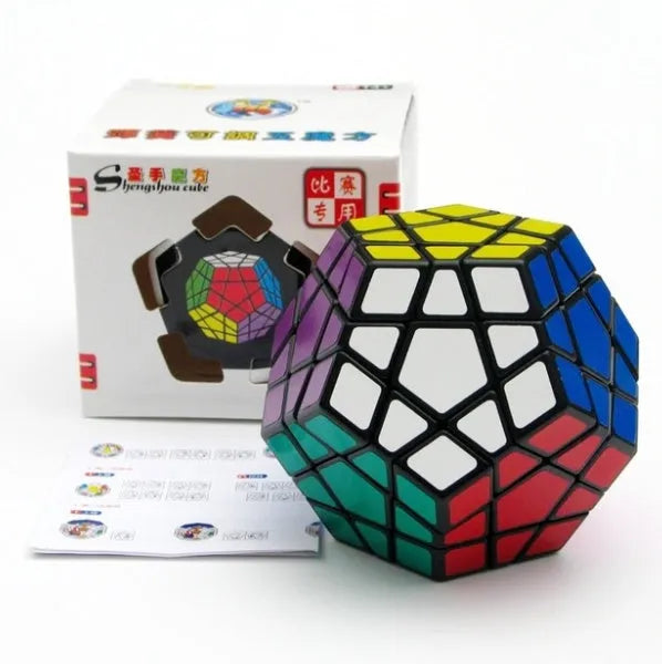 3rd Order Stickerless Dodecahedron Speed Cubes Brain Teaser Twist Puzzle Toy - EX-STOCK CANADA