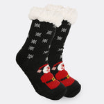 Christmas Women's Thickened Fleece-lined Room Socks EX-STOCK Canada 