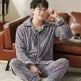 Flannel warm and thickened men's pajamas - EX-STOCK CANADA