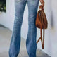 High-rise stretch bootcut jeans - EX-STOCK CANADA