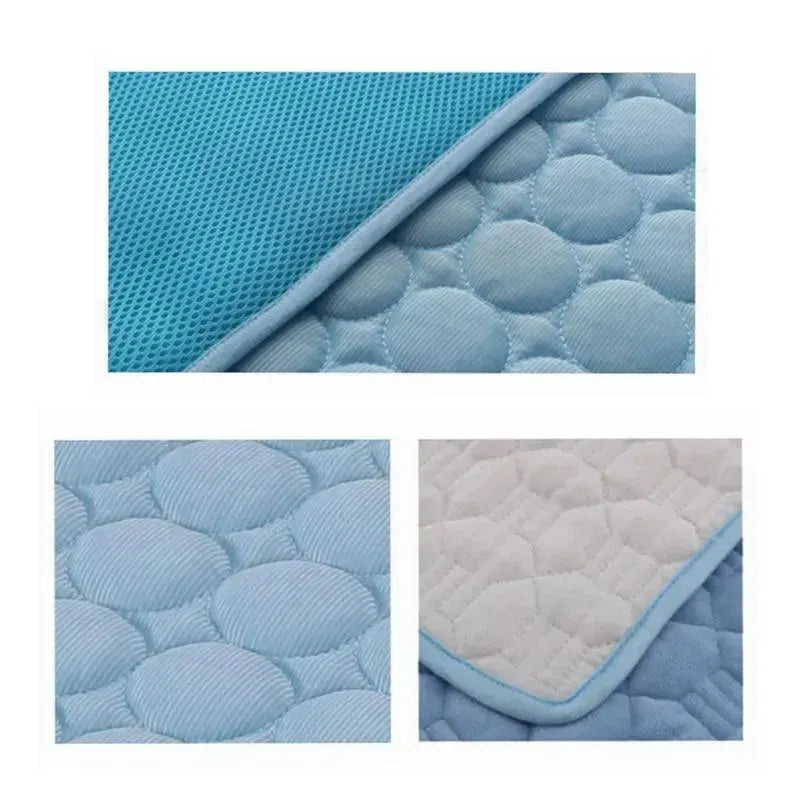 Pet Dog Cat Ice Silk Cold Nest Pad For Cooling In Summer - EX-STOCK CANADA