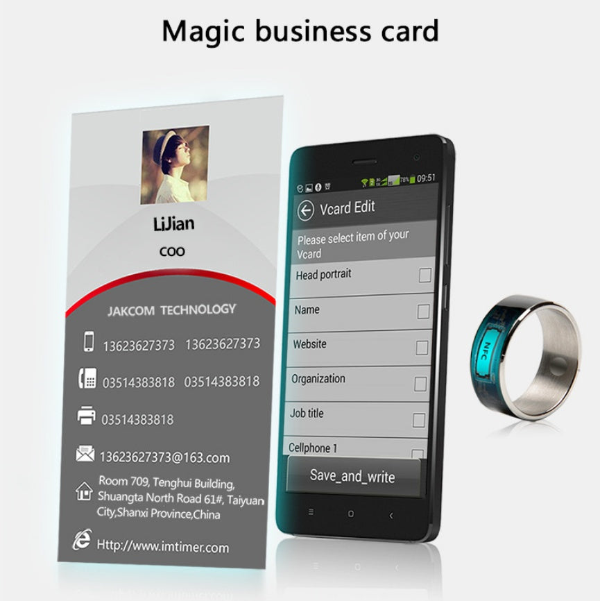 R3F Smart Ring NFC EX-STOCK Canada 
