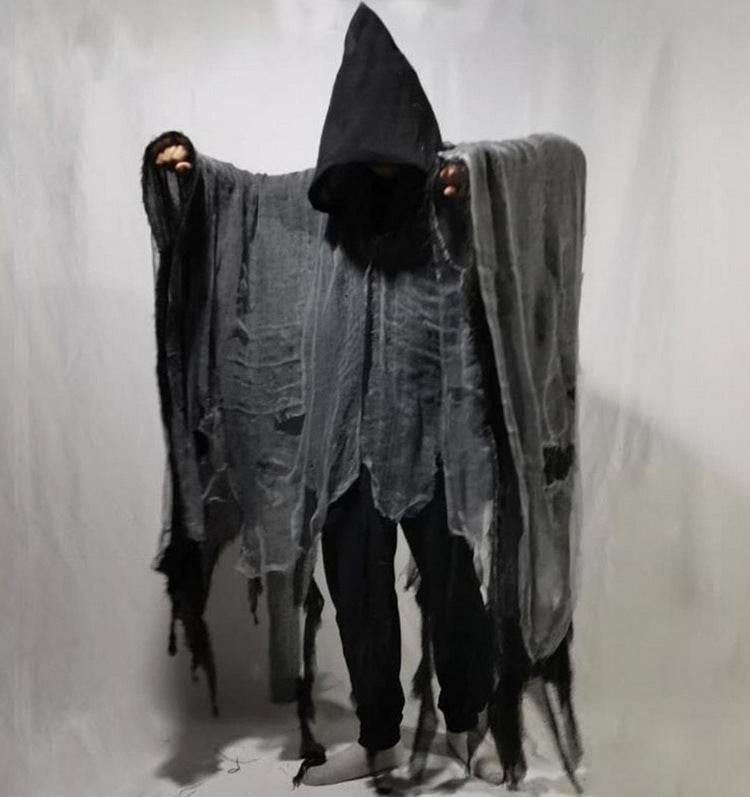 Halloween Cloak Cos Zombie Clothing Skull Cloak Props EX-STOCK