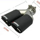 Y Model Compatible For Remus Exhaust  Pipe Tip Muffler Tips Carbon Fiber Stainless Steel Dual Outlet Tails Throat Rear Nozzle - EX-STOCK CANADA