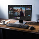 Extra large non-slip computer desk pad - Leather Pad - EX-STOCK Canada
