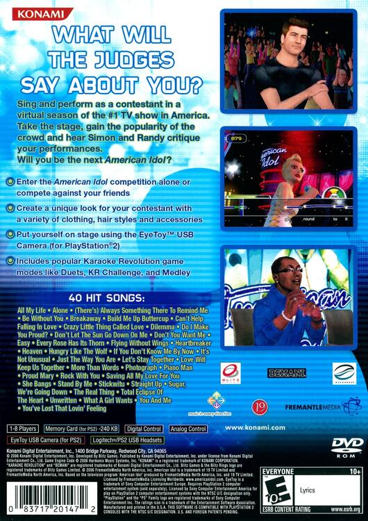 Karaoke Revolution Presents: American Idol   (Microphone is Required but not includes) 