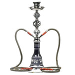 Double pipe glass hookah - EX-STOCK CANADA