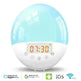 Wifi voice control smart wake-up light alarm clock - EX-STOCK CANADA