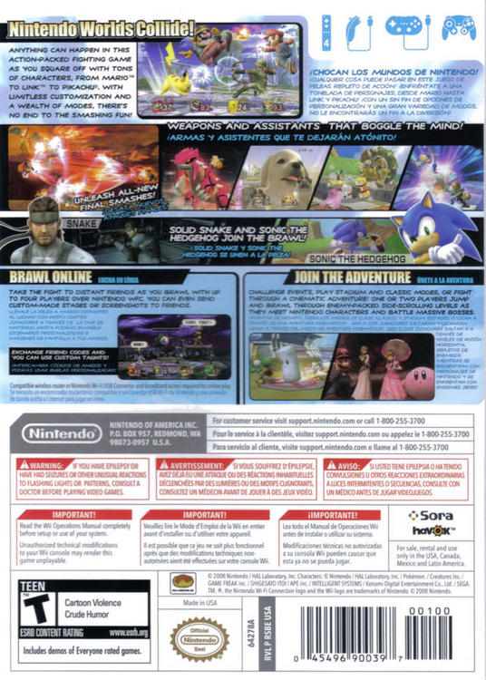 SUPER SMASH BROS. BRAWL 