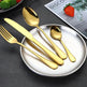 High-end tableware 24 piece set Cool Matching flatware - EX-STOCK CANADA