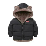 Children Boy's Cotton-padded Fleece Lined Puffer Winter Jacket for Kids - EX-STOCK CANADA