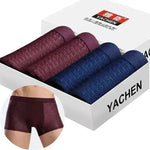 Yachen Silky mesh Breathable boxer briefs underwear men