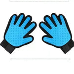 Silicone Pet Hair Removal Glove Comb Pet Grooming Gloves Brush - EX-STOCK CANADA