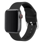 Watch strap solid color silicone watch buckle strap - EX-STOCK CANADA