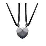 Creative Magnet Necklace Love Heart Broken Men And Women - EX-STOCK CANADA