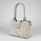 Temptation Italien Kunstleder 2-Griff-Tasche mit Libelle und Blumen 