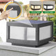 Solar Wall Light With Dimmable LEDs Landscape Pathway Light - EX-STOCK CANADA