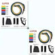Fitness Rally Elastic Rope Resistance Band set - EX-STOCK CANADA