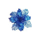 Glitter Artifical Christmas Flowers Christmas Tree Decorations For Home Fake Flowers Xmas Ornaments New Year Decor - EX-STOCK CANADA