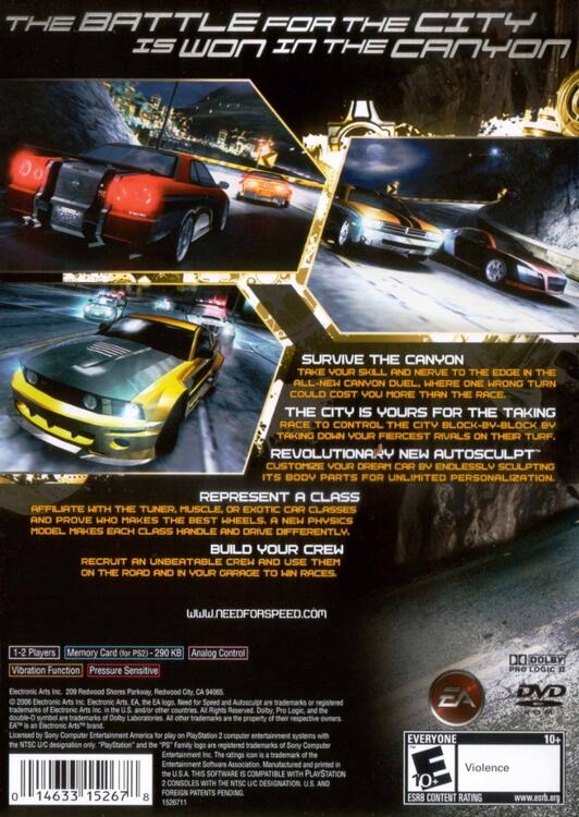 Need for Speed Carbon 