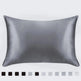 Pillowcase Satin Solid Color Simulation Silk Single Pillowcase Ice Silk Pillowcase - EX-STOCK CANADA