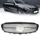 Diamond Silver Edge Front Grille For 2016 To 2019 Mercedes-Benz W213 E300 E400 EX-STOCK