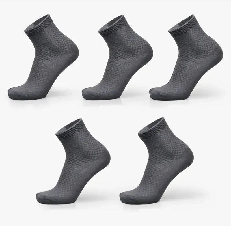Socks men's new bamboo fiber men's business socks - EX-STOCK CANADA