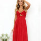 Women Summer cocktail dresses Spaghetti strap Midi Vacation Resort Sundress - EX-STOCK CANADA