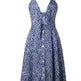 Women Summer cocktail dresses Spaghetti strap Midi Vacation Resort Sundress - EX-STOCK CANADA