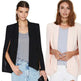 New Ladies Women Long Sleeve Lapel Cape Poncho Office Jacket Cloak Blazer Suit Coat KR2 - EX-STOCK CANADA