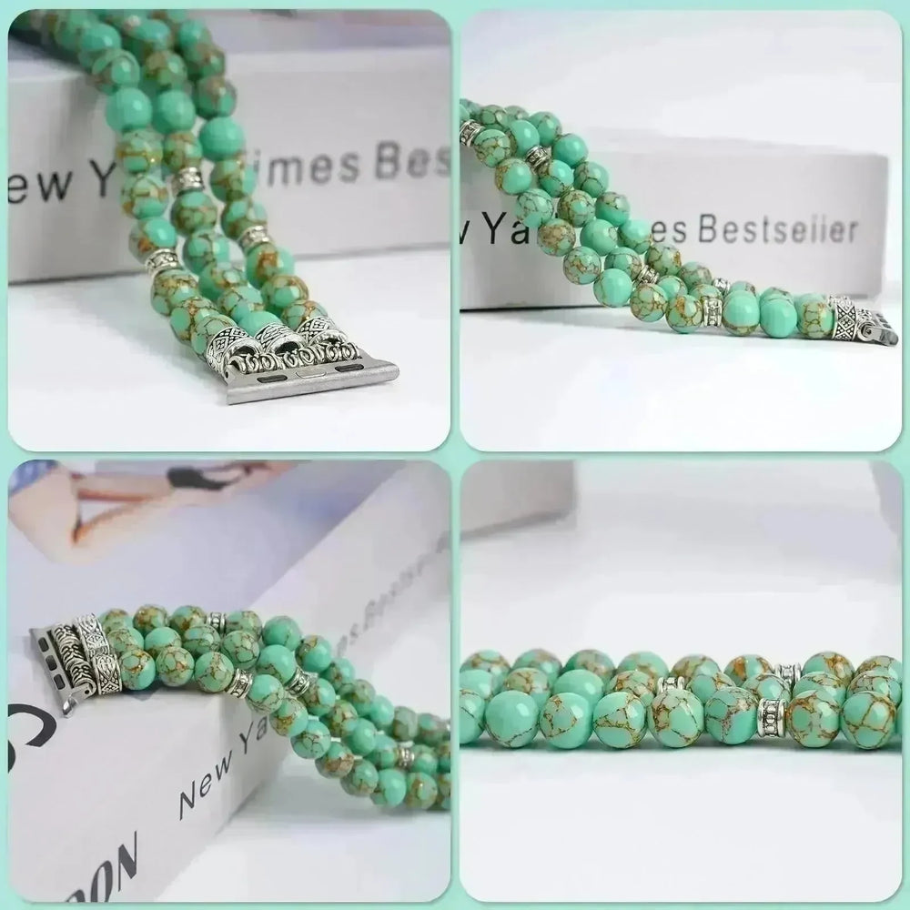 Beaded Bracelet Smart Phone Watch Strap for women - EX-STOCK CANADA