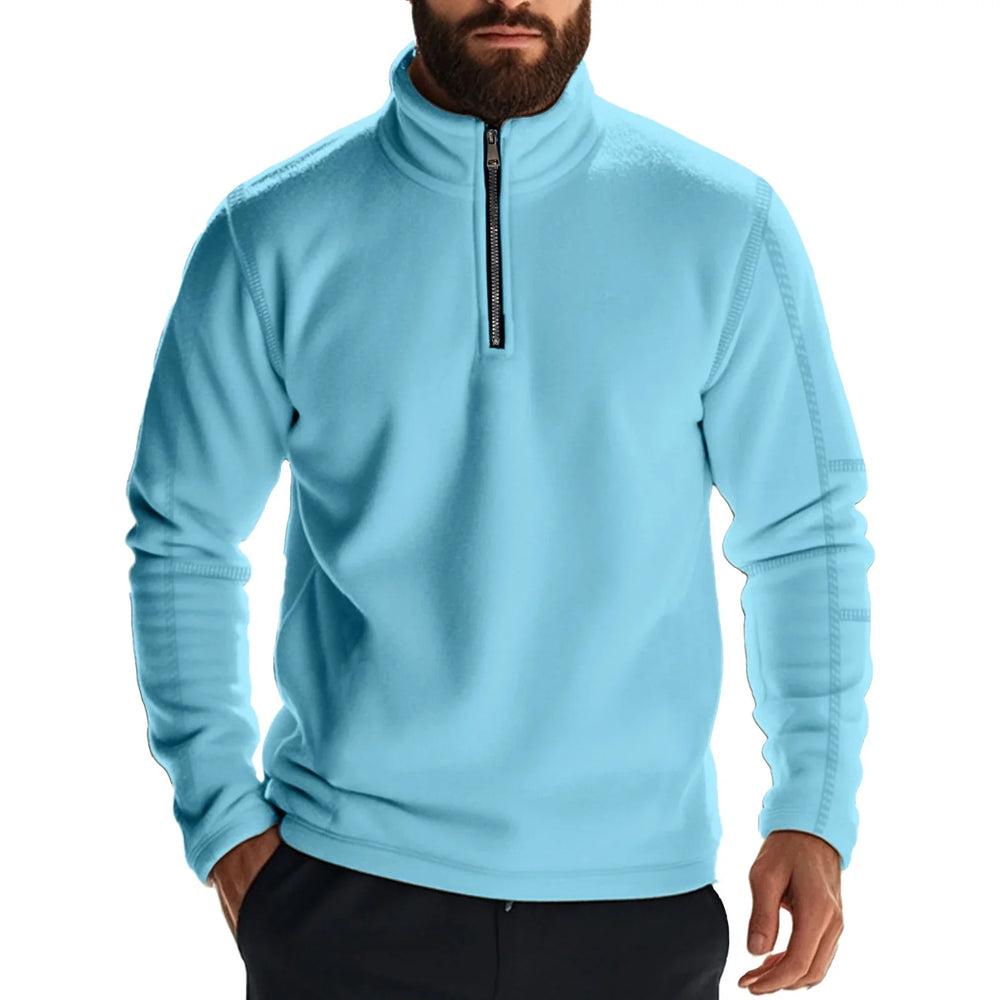 Men's Long Sleeve Solid Color Sweatshirt EX-STOCK Canada 