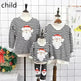 Family Christmas Deer Santa claus sweatshirt - EX-STOCK CANADA