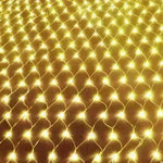 Luces LED de Navidad luces de cuerda al aire libre luces de pescado impermeables llenas de estrellas luces navideñas pavimentadas luces decorativas de boda