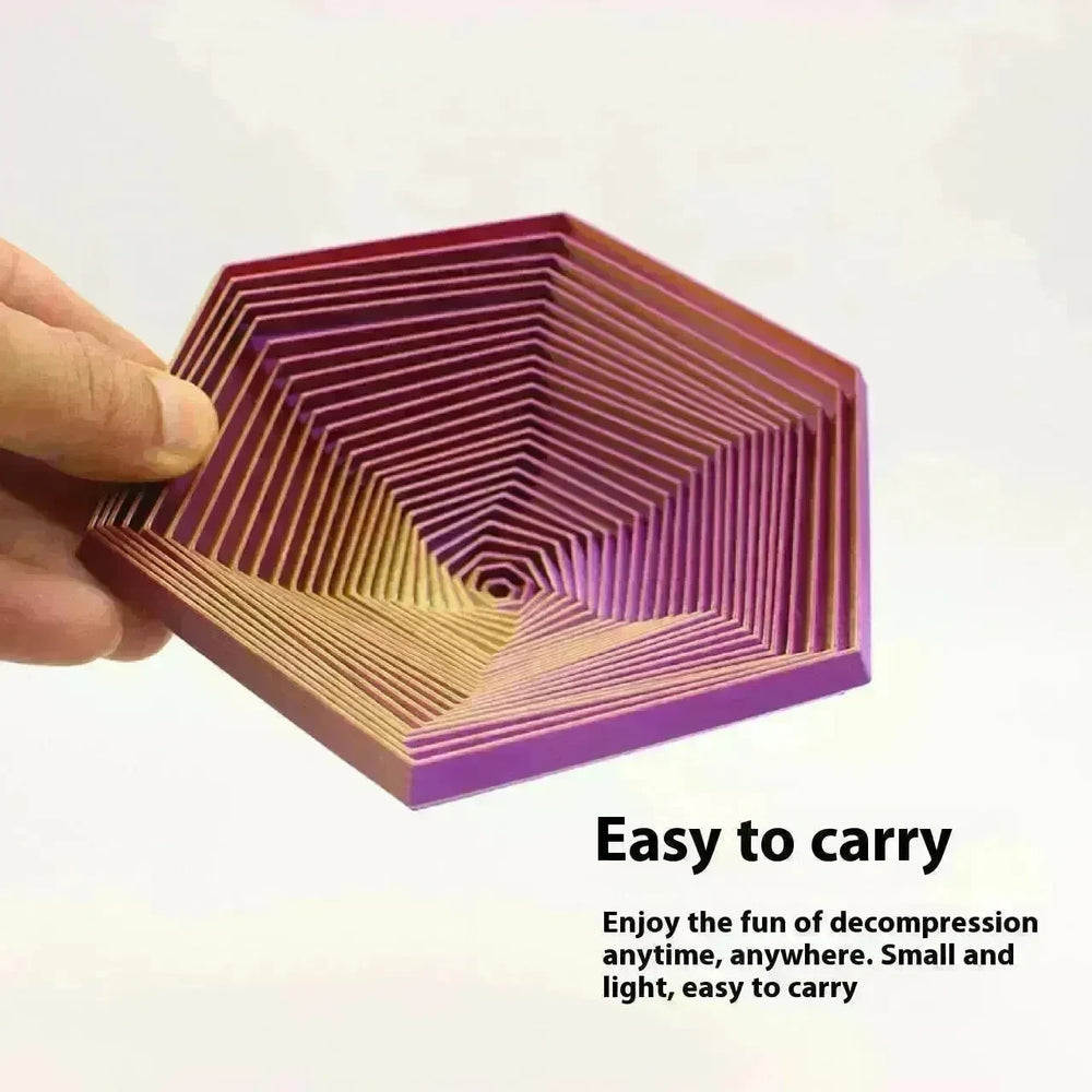 Hexagon Fidget Toy 3D Printing Toy - EX-STOCK CANADA