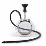 Acrylic round pot hookah set - EX-STOCK CANADA