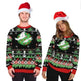 Ugly Funny Christmas print Knit Couple sweater - EX-STOCK CANADA