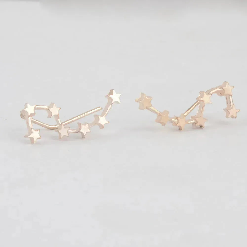European American Jewelry Big Dipper Earrings Earrings Small Jewelry - EX-STOCK CANADA