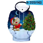 New Funny Christmas Printed Hoodie sweatshirt - EX-STOCK CANADA