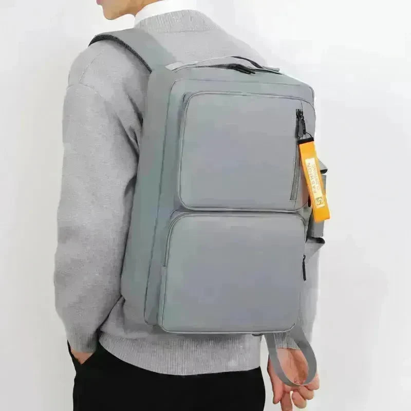 Multifunctional Backpack Large Capacity Business Laptop Bag Leisure Travel Commuter Schoolbag Portable Shoulder Bag - EX-STOCK CANADA