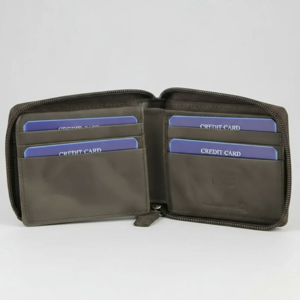 Zip Around Men’s Wallet EX-STOCK Canada 