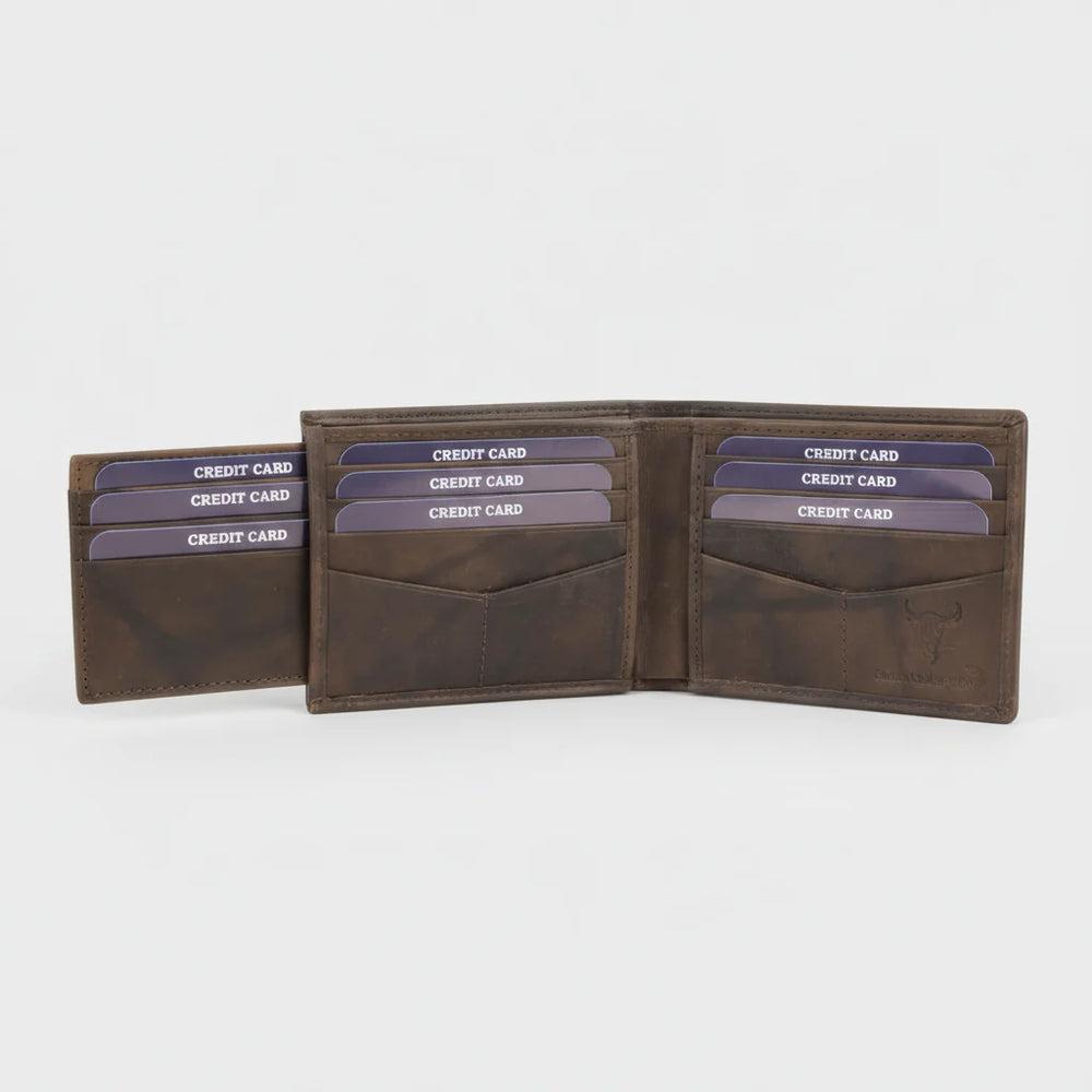 Men's RFID Bifold Wallet with Removable Card Sleeve EX-STOCK Canada 
