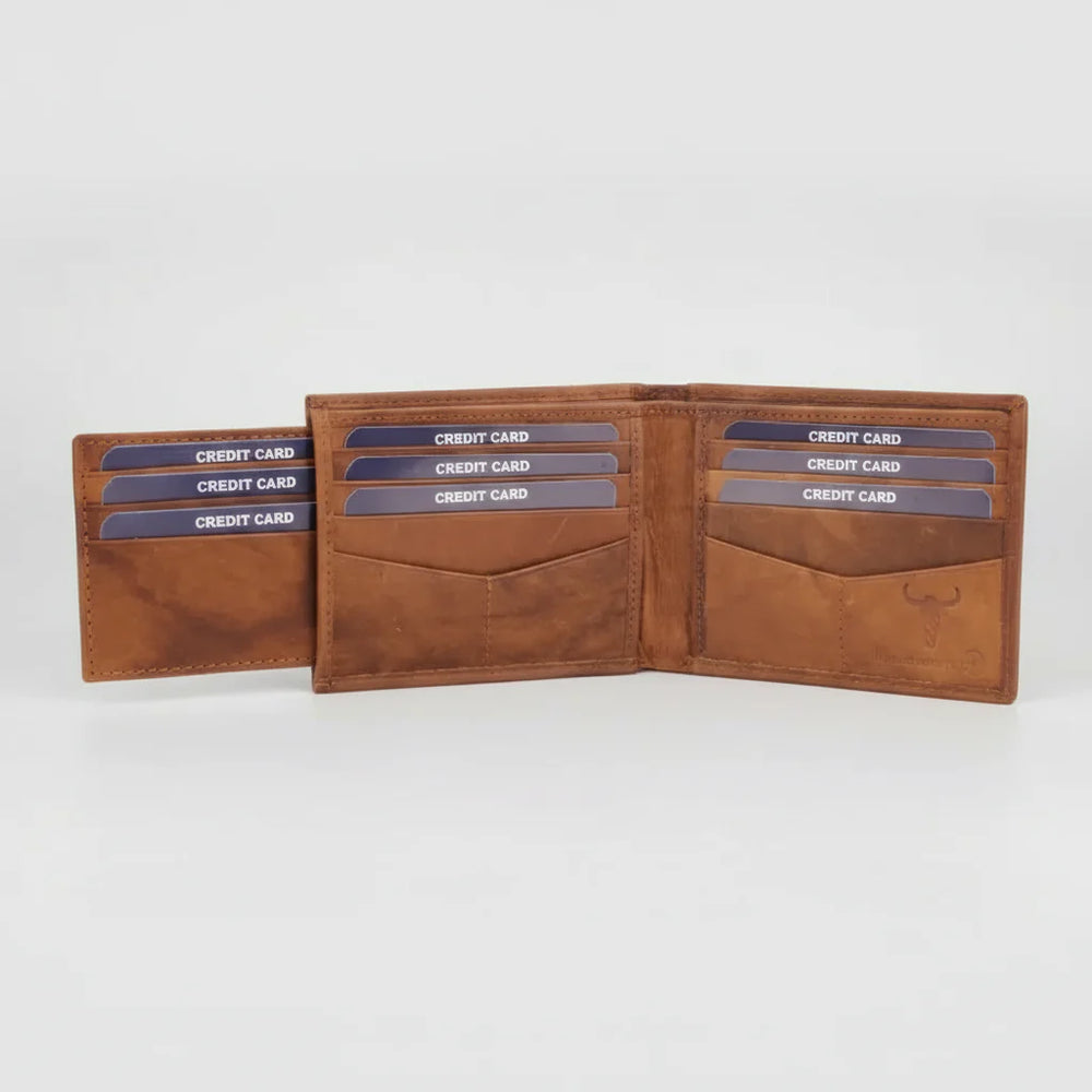 Men's RFID Bifold Wallet with Removable Card Sleeve EX-STOCK Canada 