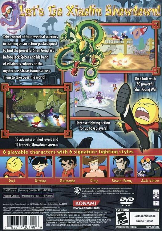 Xiaolin Showdown 