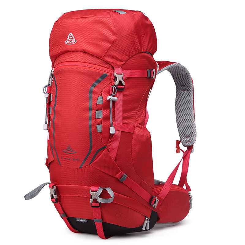 35+5L Nylon Hiking Backpack – Mesh Frame, 6 Colours