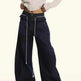 Loose Waist Stitching Small Skirt Baggy Jeans Pant For Men And Women - EX-STOCK CANADA