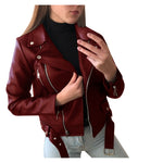 Slim Slim Winter Leather Jacket Motorcycle Jacket | EX-STOCK product gallery photo 5